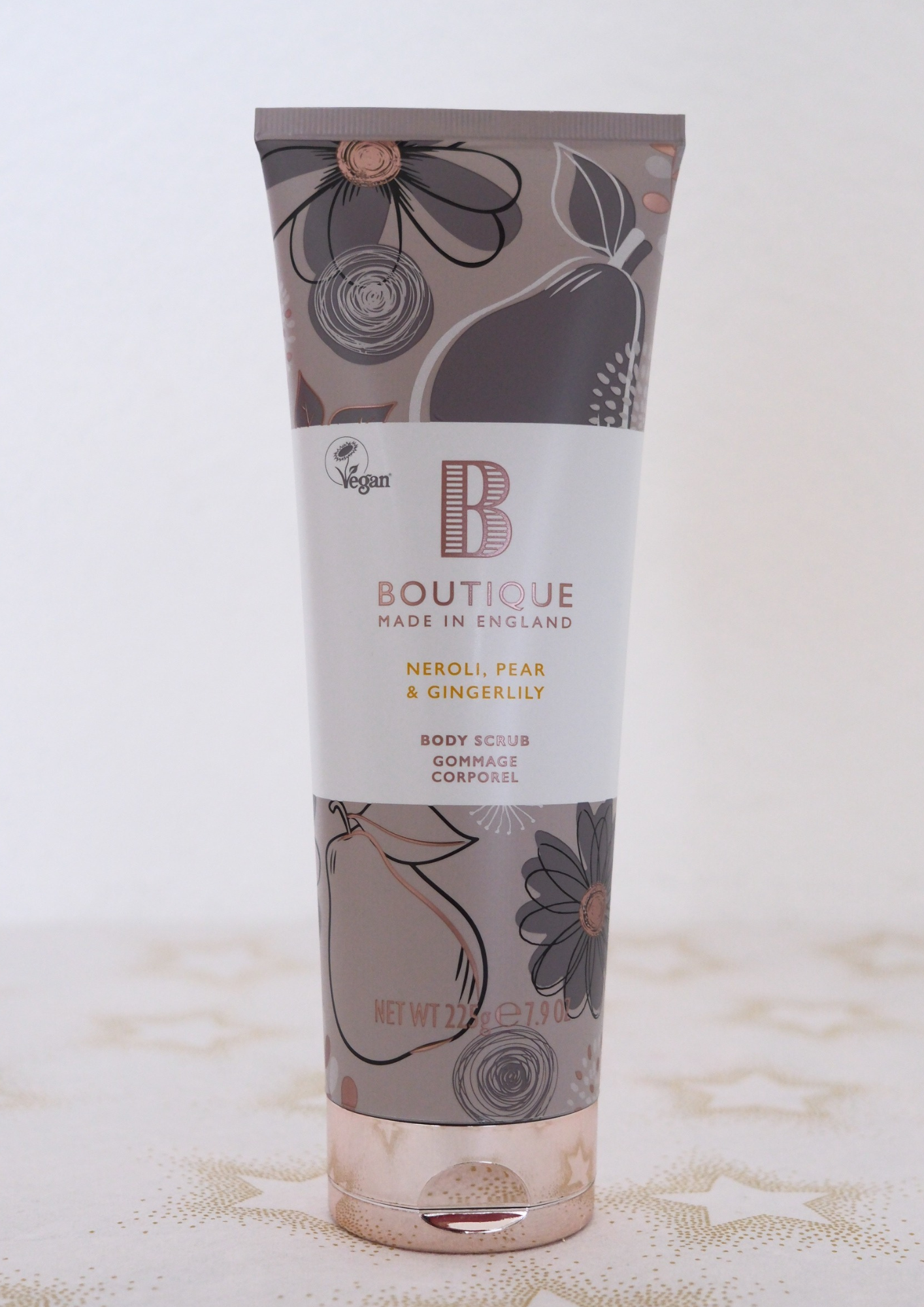 Body Scrub mit Neroli, Birne & Ingwerlilie