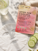 Masque en tissu après-soleil