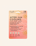 Masque en tissu après-soleil