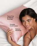 Taie d'oreiller en satin