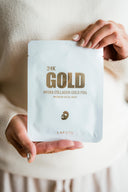 24K Gold Foil Premium Collagen Gesichtsmaske