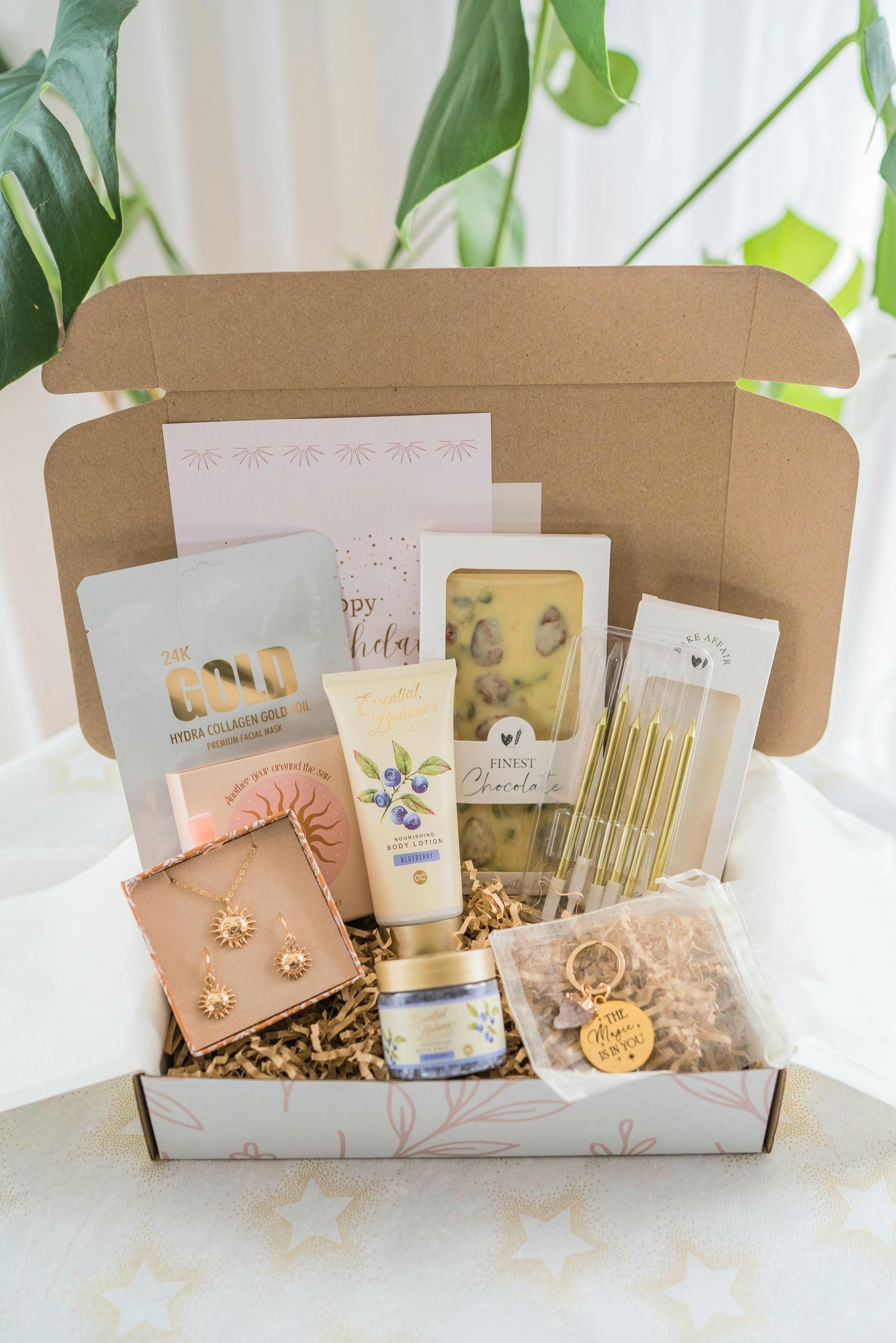 Golden Bloom Birthday Ritual Box