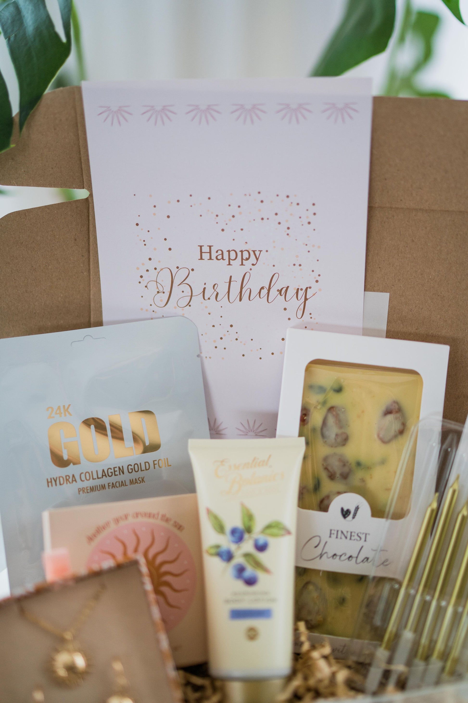 Golden Bloom Birthday Ritual Box