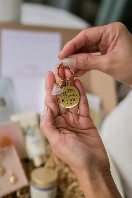 "Golden Bloom" Birthday Box