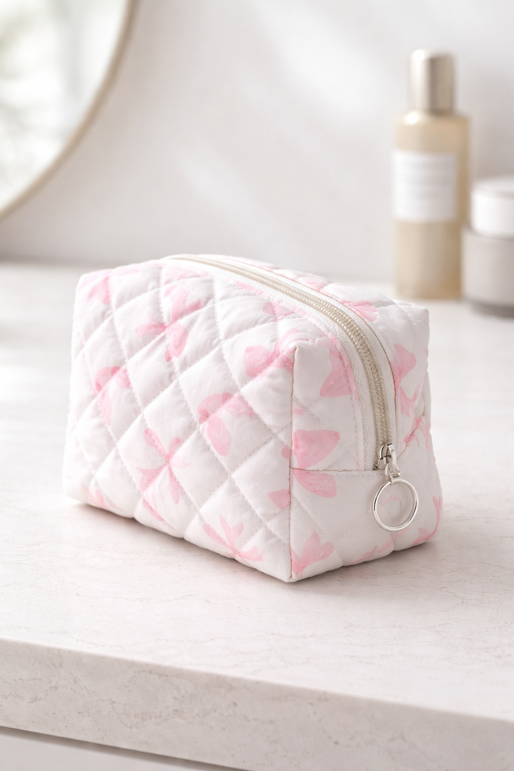 necessaire für selfcare und wellness produkte zur aufbewahrung unterwegs und zuhause